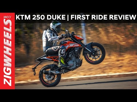 2017 KTM 250 Duke | First Ride Review | ZigWheels