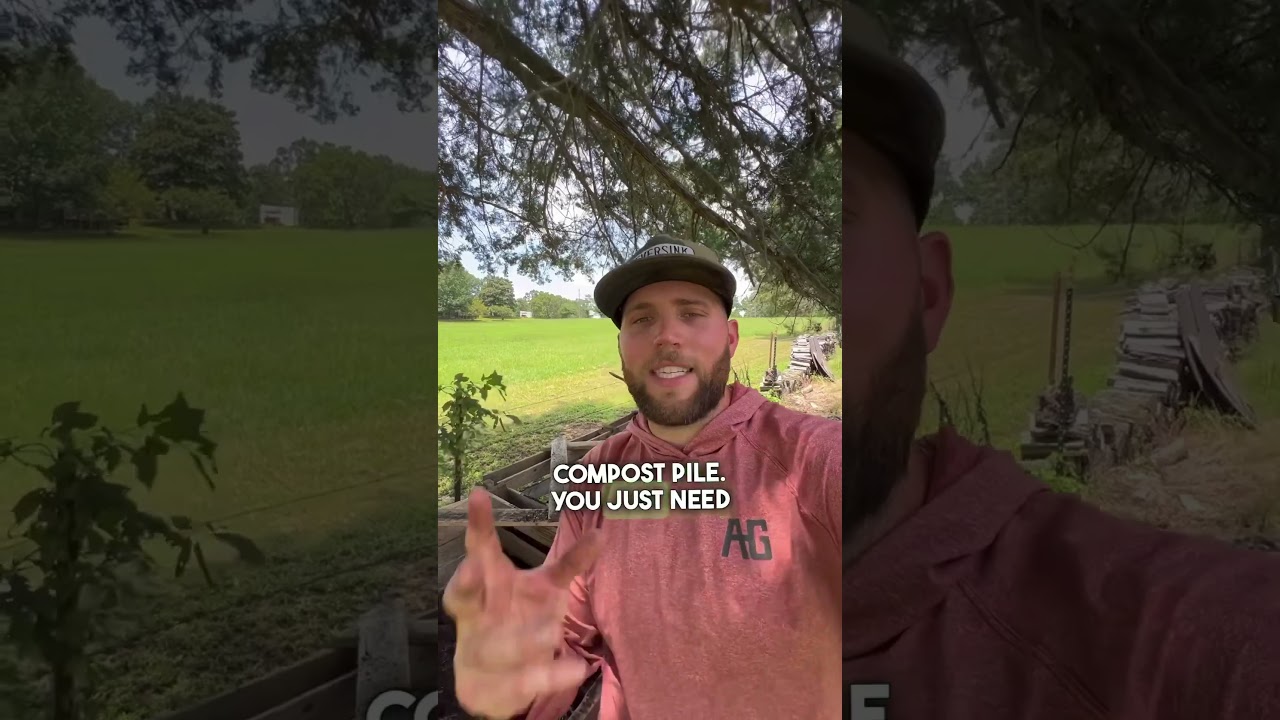 Quit telling people they can’t compost animal by products. You can compost anything!