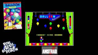 Amstrad CPC Games 👾 - Balloon Buster 🎈💥