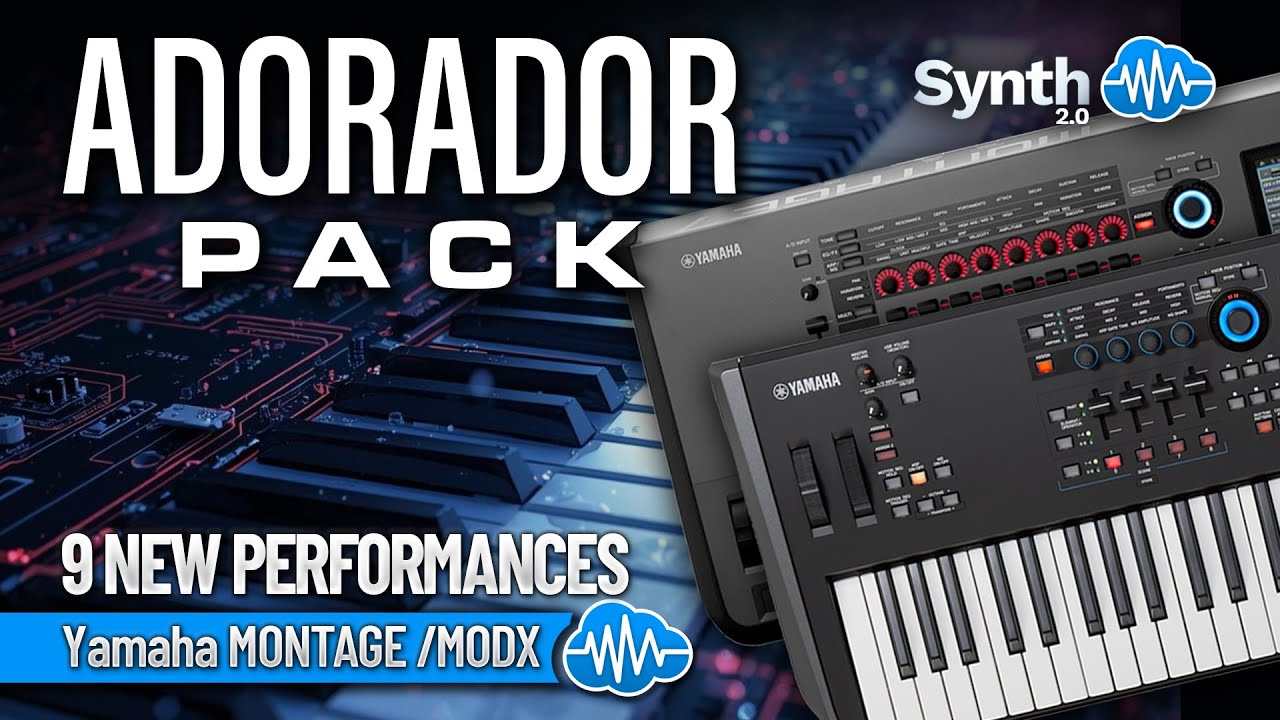 NRL019 - Adorador Pack - Yamaha MODX / PLUS / M ( 9 Performances ) - Video Preview 1