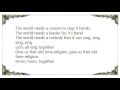 George Jones - The World Needs a Melody Lyrics