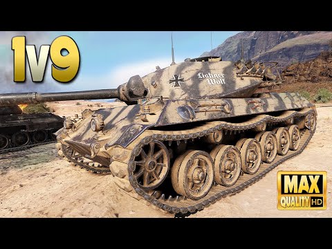 HWK 30: Glücklich, aber verdient 1 gegen 9 – World of Tanks