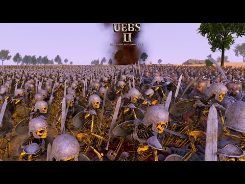 12000 Skeleton Warriors VS 12000 Persians- Ultimate Epic Battle Simulator 2.UEBS 2