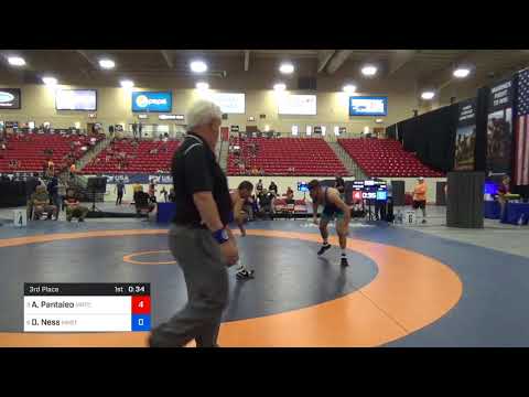2018 Marine Corps US Open/Senior Men's Freestyle 70 3rd Place - Alec Pantaleo (MRTC) Vs. Dylan Nes