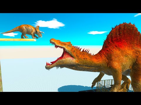Jump in Giant Mouth! - Animal Revolt Battle Simulator
