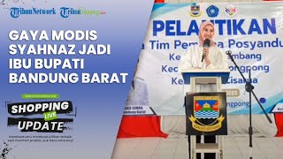 Tenteng Tas Rp 4,5 Juta, Gaya Syahnaz Sadiqah saat Bertugas Jadi Ibu Bupati Bandung Barat Disorot