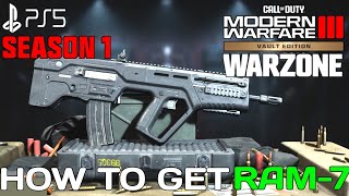 How to Unlock RAM 7 MW3 RAM 7 | How to Get RAM 7 MW3 RAM 7 Unlock | Call of Duty MW3 Season 1 Weapon