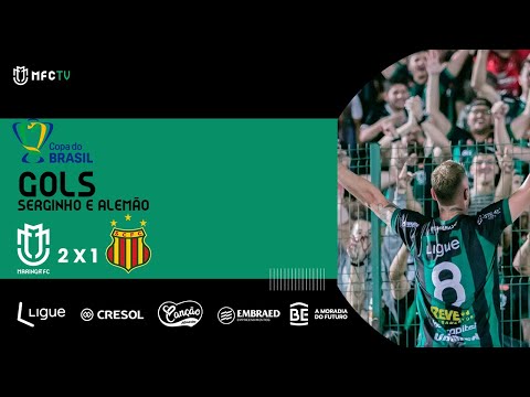 Gols da vitória por 2 a 1 sobre o Sampaio Corrêa - 1ª Fase da Copa do Brasil de 2023