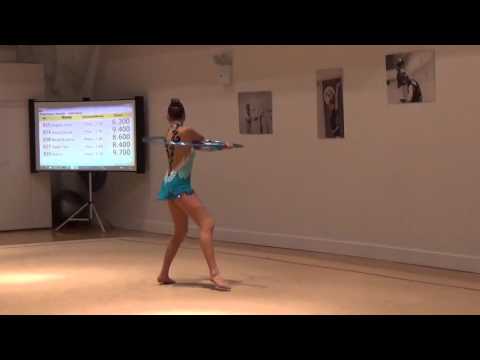 Nicole Zilberman - Level 8 Sr - Hoop