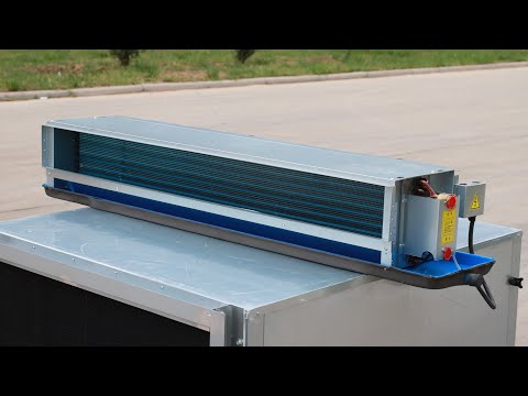 Water System Fcu Fan Coil Unit With High Efficiency Factory Direct Supply