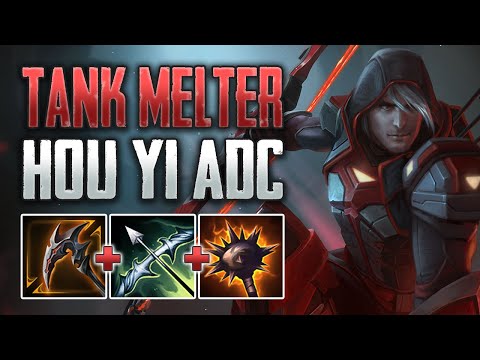 THIS PEN BUILD IS NASTY! Hou Yi ADC Gameplay (SMITE Conquest)