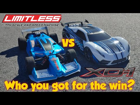 Running the Arrma Limitless and Traxxas XO-1