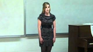 "All My Trials" sung by Jacquelyn