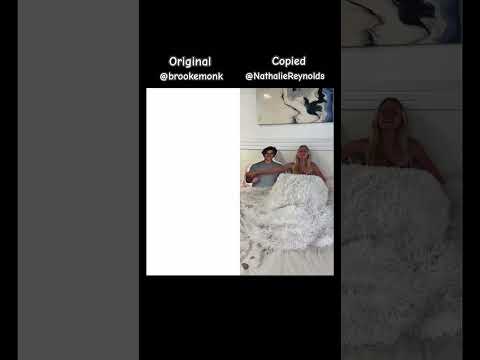 Original vs Copied ​⁠@Brookemonk vs @nataliereynolds