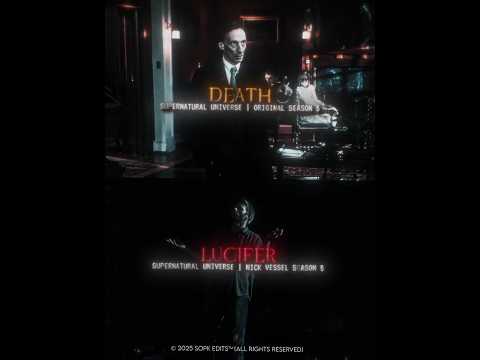 OG Death vs Lucifer (Both S5) #supernatural #wisedit #shorts #fyp  #viralshorts