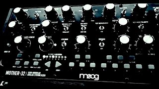 Moog Electro | Slow Beat Special-K | Subsequent-37 + Mother-32 #trippy