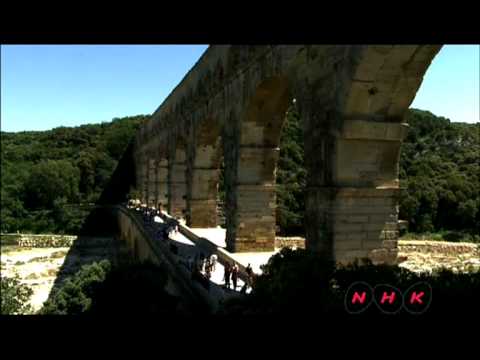Древнеримский акведук Пон-дю-Гар (UNESCO