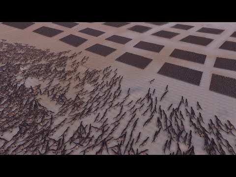 500 T-REX vs 35.000 ROMANS - Ultimate Epic Battle Simulator