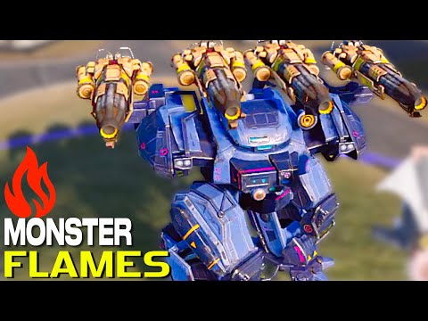 The EMBER Behemoth Is Awesome - BURNING Through EVERYTHING [GODLIKE] | War Robots