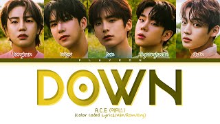 Kadr z teledysku Down (Korean Version) tekst piosenki A.C.E