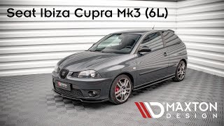 Video: Maxton Heckeinsatz Diffusor für Seat Ibiza Cupra Typ 6L