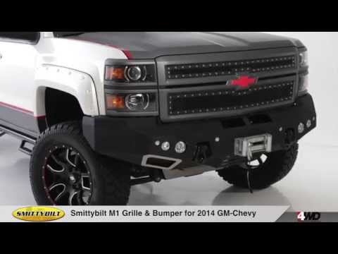 Smittybilt M1 Grille & Bumper for 2014 Chevy 1500