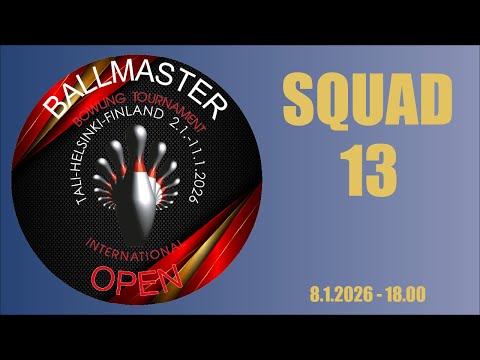 Brunswick Ballmaster Open 2026 - Squad 13