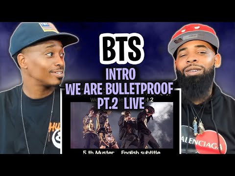 AMERICAN RAPPER REACTS TO -BTS - Intro + We Are Bulletproof pt.2 live at 5th Muster (stage mix) 2019