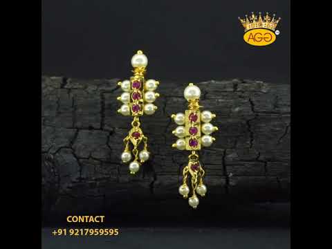 Copper based red polish geru necklace, 1, size: neck size