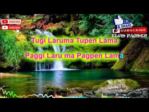 Tugi Laruma Tupen Lama Old Galo hit song Karaoke  lyrics video.