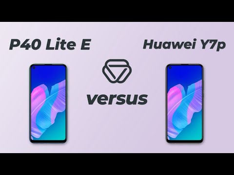 Huawei P40 Lite E vs Huawei Y7p - Vergleich der wichtigsten Unterschiede auf deutsch