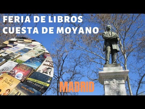 Feria de libros Cuesta de Moyano de Madrid