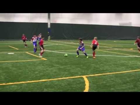 Hrvat Chicago U11 vs FC Mirage U11. 3-3 tie on 2-15-15