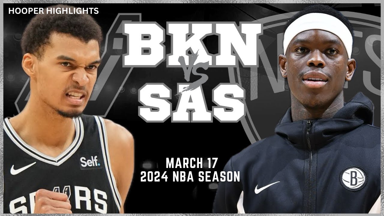 18.03.2024 | San Antonio Spurs 122-115 Brooklyn Nets