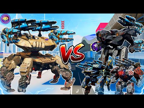 🔥 NERFED DEVOURER VS TITANS T4 FACE TANK COMPARISON! || WAR ROBOTS TEST SERVER WR ||