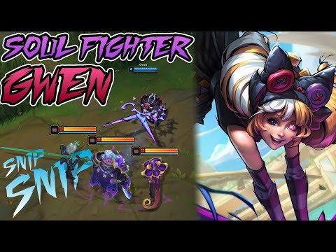 ✂️ SNIP THEIR SOULS WITH SOUL FIGHTER GWEN | Erick Dota PBE Skin Review