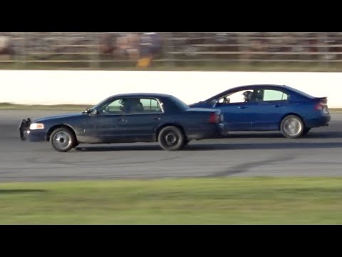 "Class B" Spectator Drags at Oxford Motor Mayhem 2019