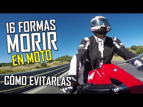 HOW NOT TO DIE ON A MOTORCYCLE - 16 MISTAKES AND TRICKS