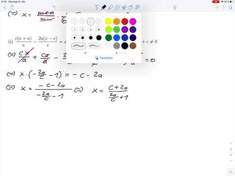Übungsblatt1.2 – Gleichungen umstellen Aufg.3