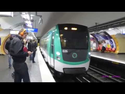 Le Métro à Paris, France 2016 - The Metro in Paris