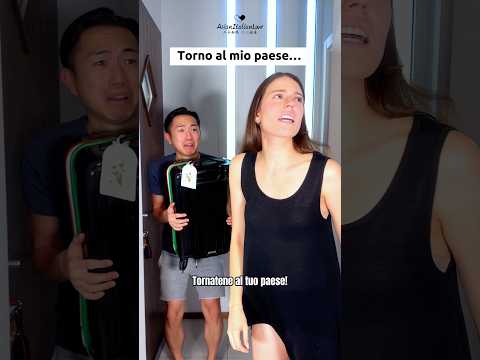 Torno al mio paese, in Cina! #litigio #vitadicoppia #fidanzanti #convivenza #AsianItalianLove