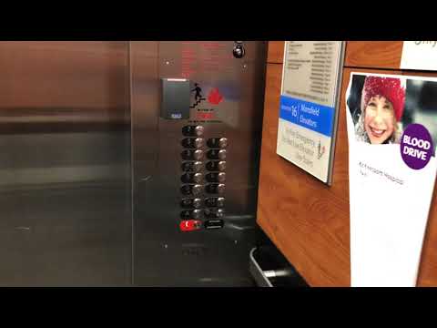 Westinghouse/Schindler/Otis Elevonic 411M elevators - Mansfield Building - UPMC McKeesport - PA