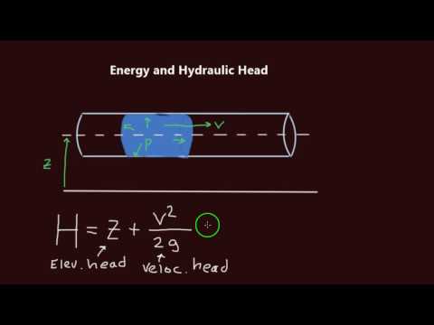 Hydraulic Head (Part 1)