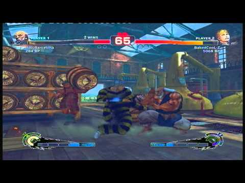 lkilluBarcelona (Gouken) vs BakedCool Z (Cody) - ssf4