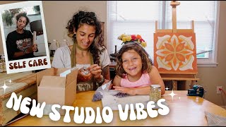 Farewell Summer // Setting Up My New Artist Studio for a Fresh Start
