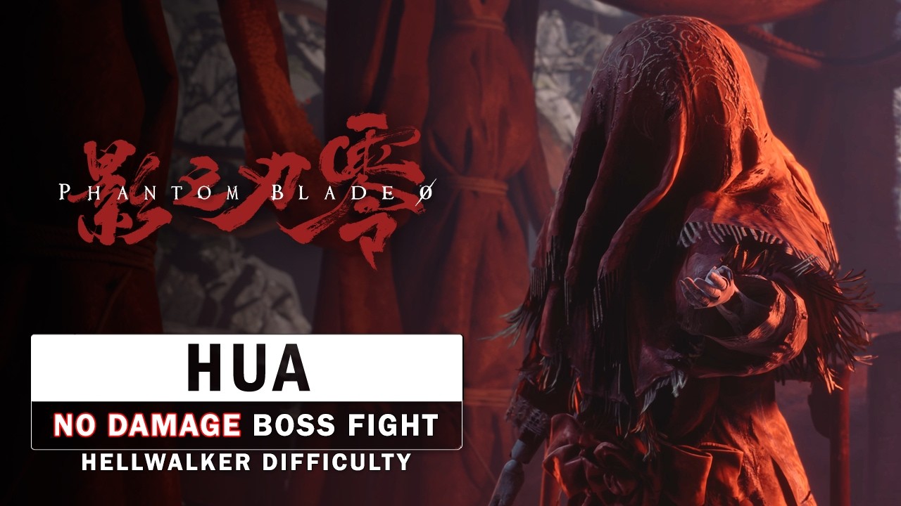 Phantom Blade Zero - Hua, Deadly Bethrothed Boss Fight (No Damage / Hellwalker)