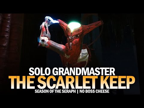Solo Grandmaster Nightfall - The Scarlet Keep (No Cheese / Warlock) [Destiny 2]