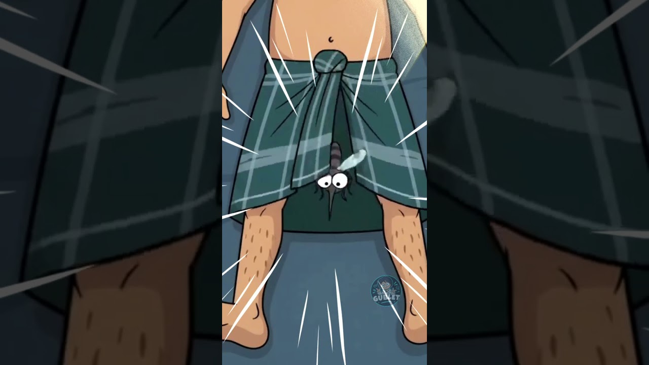 মশার ভয়ে ঘর ছাড়া অবস্থা! 😂 #funny #animation #shorts