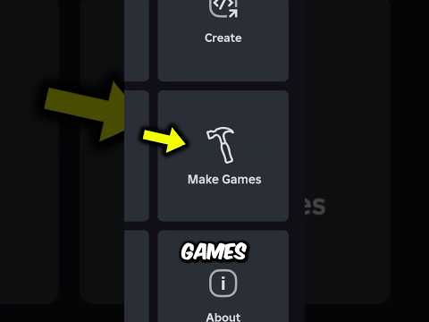 How To MAKE a ROBLOX GAME on MOBILE...