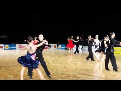 Finland Open 2017, J1, LA, 1/8 F, Alexandr Bayrakov, Anastasia Nesterova Samba